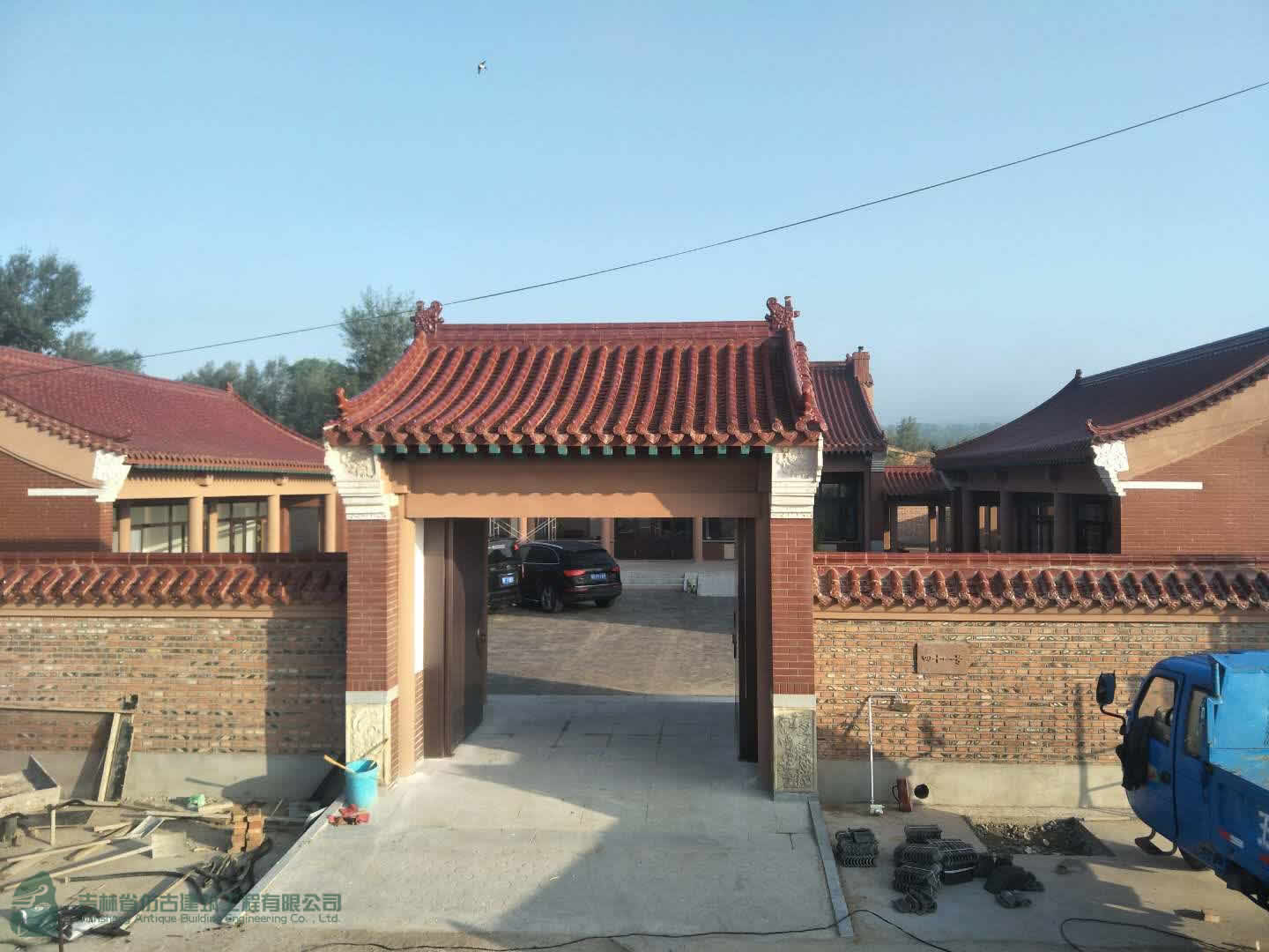 內蒙古三合院施工案例